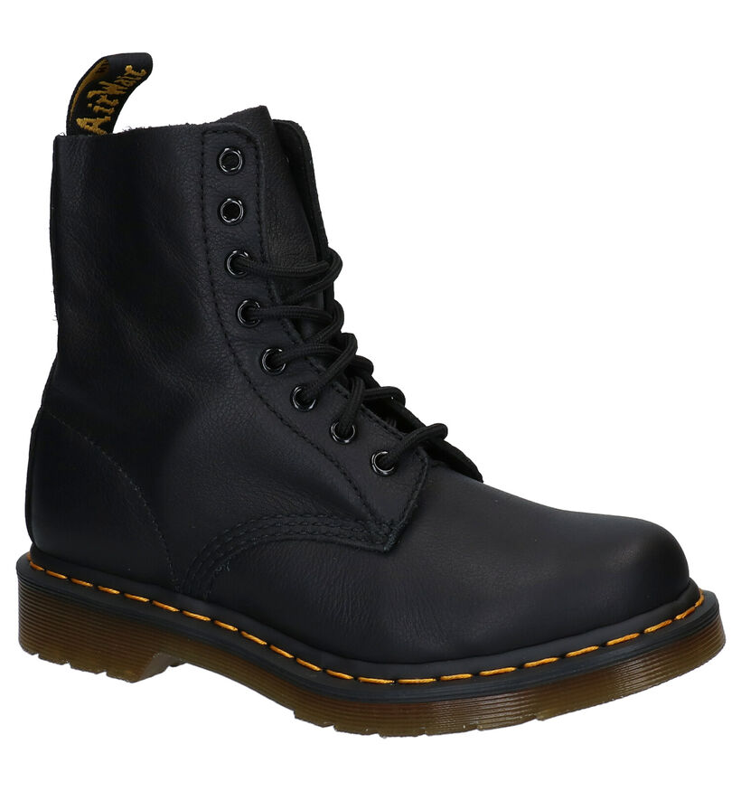 Dr. Martens Pascal Zwarte Boots in leer (276481)