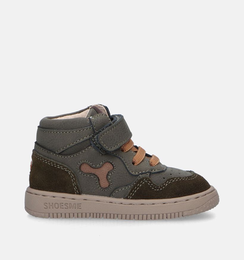 Shoesme Chaussures pour bébé en Vert kaki pour garçons, filles (348113) - pour semelles orthopédiques
