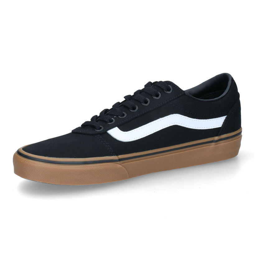 Vans Ward Baskets de skate en Noir pour hommes (337028)