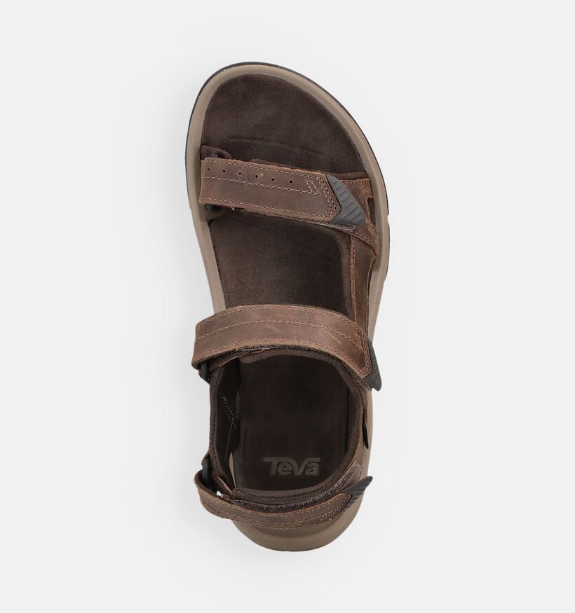 Teva Langdon Donkerbruine Sandalen voor heren (370683)