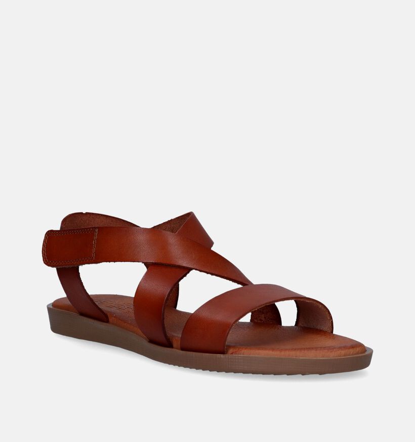 Hee Cognac Sandalen voor dames (339893)