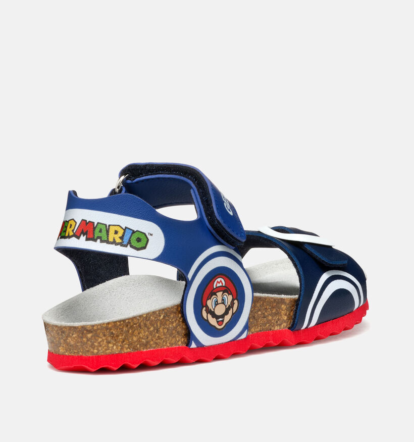 Geox Ghita Super Mario Sandales en Bleu pour garçons (356389)