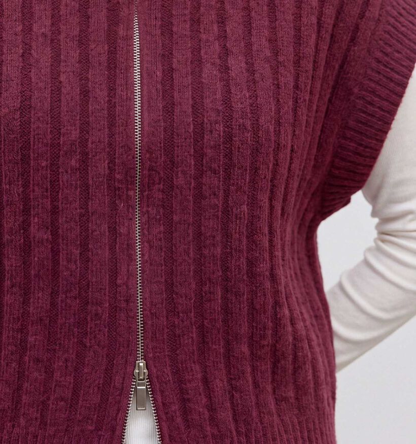 Vero Moda Bang Gilet en Bordeaux pour femmes (377629)