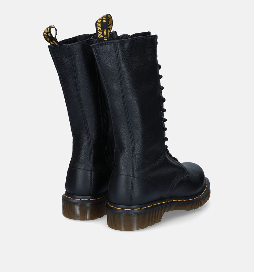 Dr. Martens 1B99 14 Eye Zip Boots en Noir pour femmes (343601) - pour semelles orthopédiques