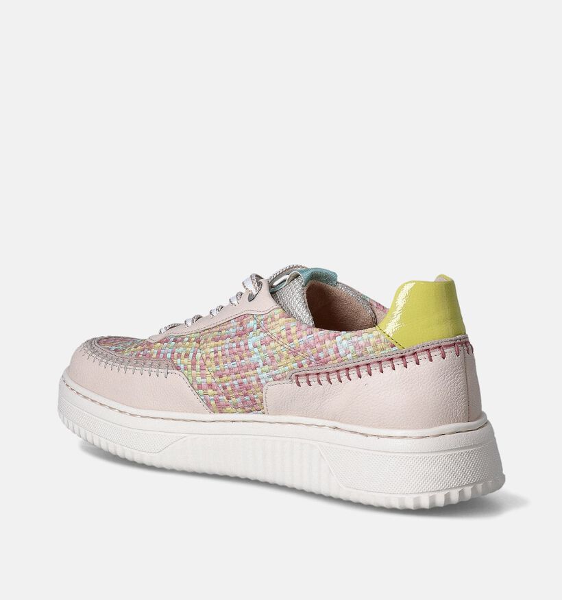 Gabor OptiFit Beige Veterschoenen voor dames (352086) - geschikt voor steunzolen