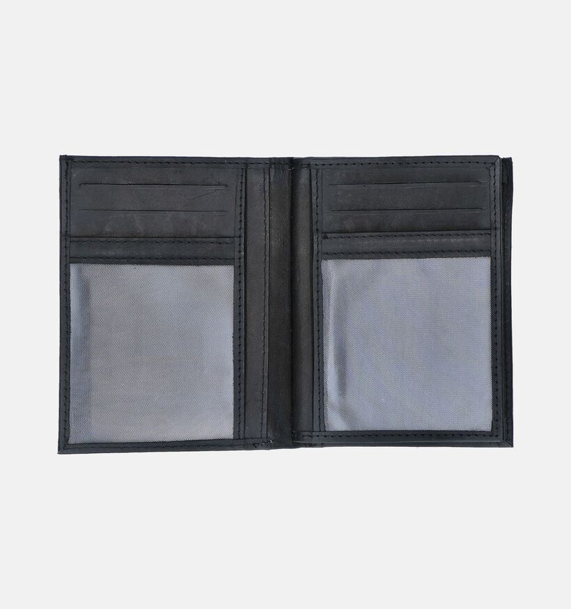 Euro-Leather Zwarte Portefeuille voor heren (372393)
