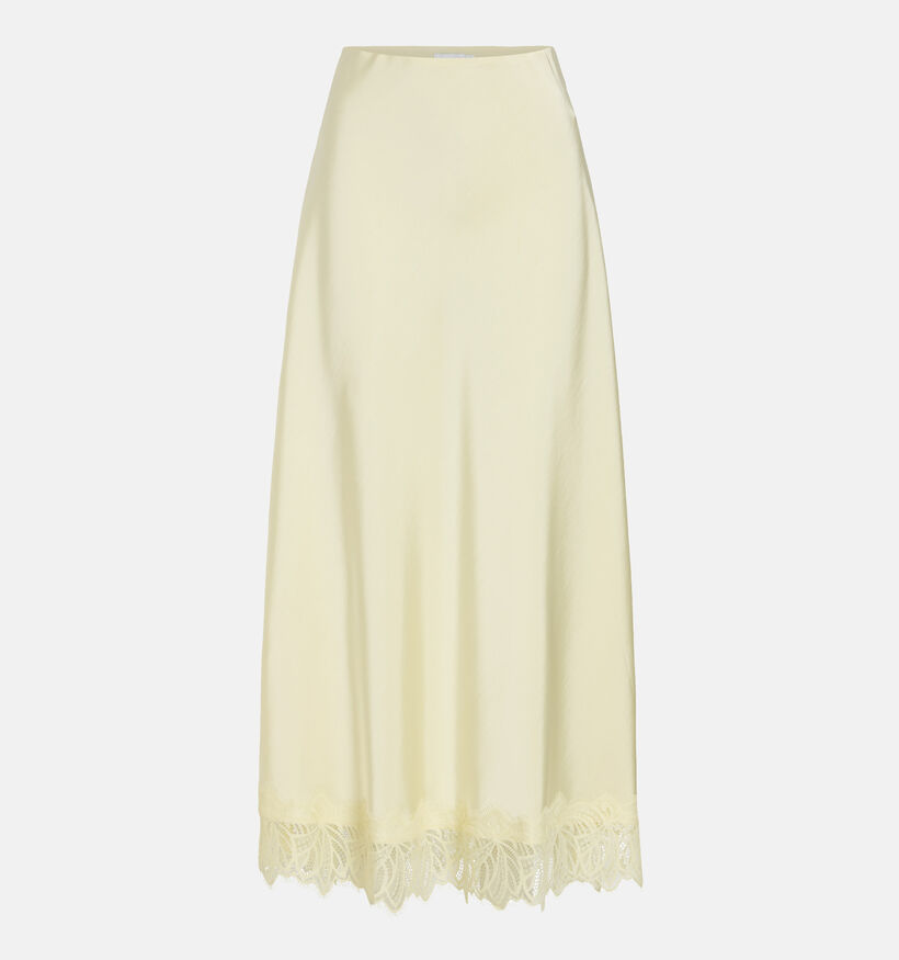 Vila Lea Ankle Jupe en Jaune pour femmes (374261)