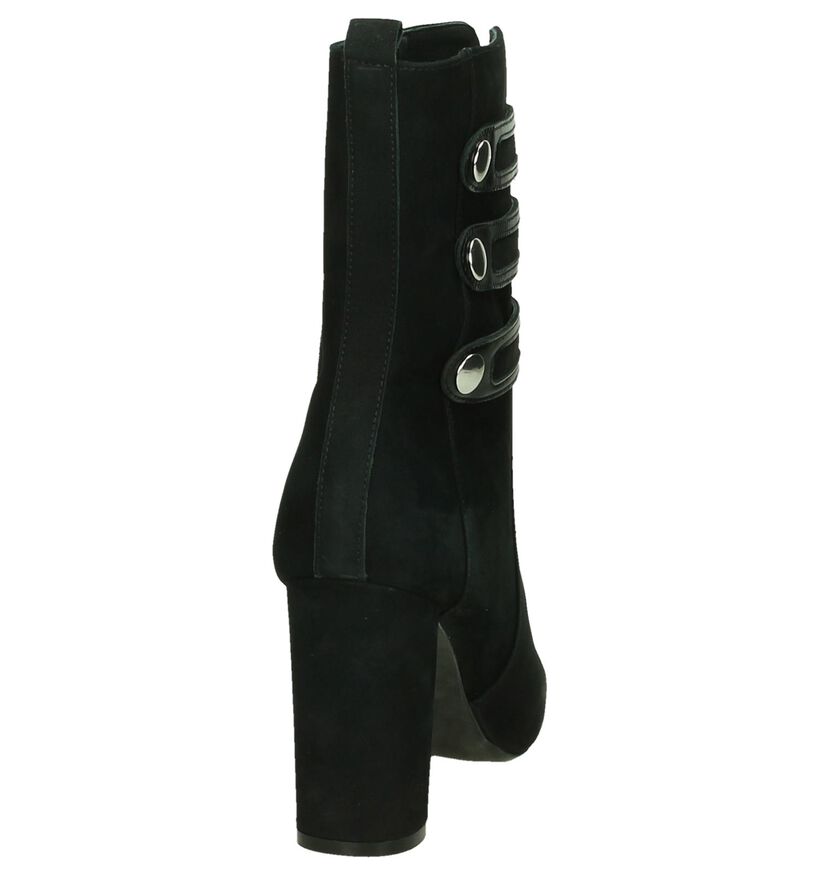 Bronx Bottes basses en Noir en daim (184075)