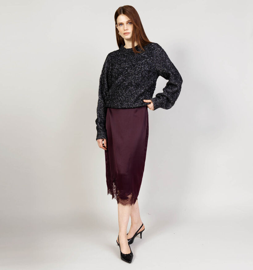 Mexx Fancy Bow Zwarte Trui voor dames (375526)