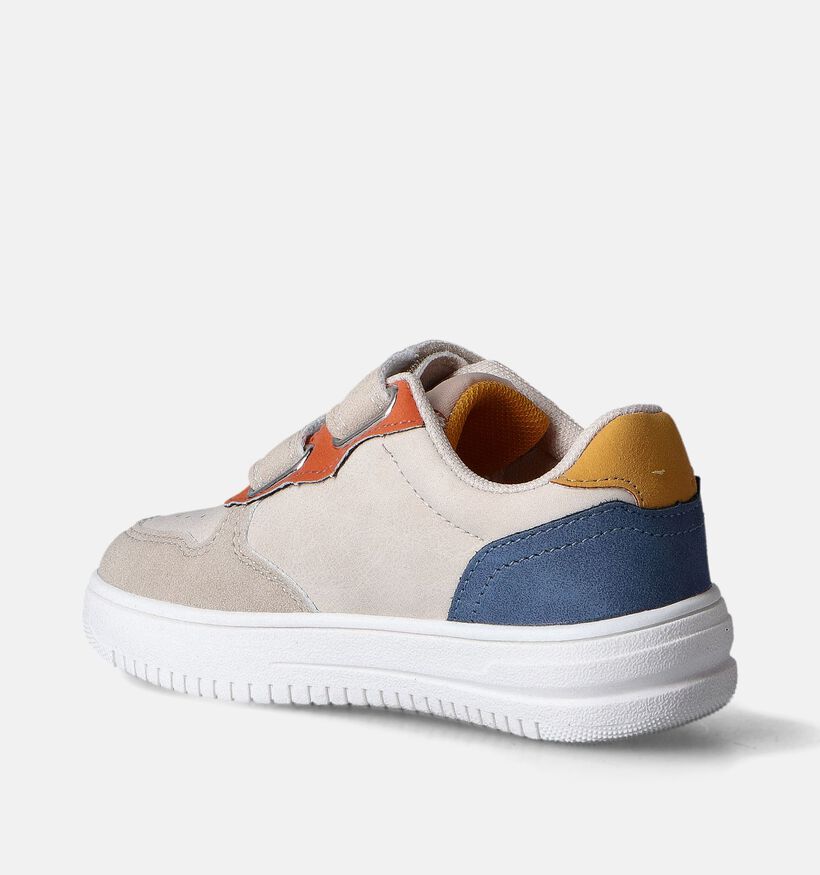 Milo & Mila Beige Velcroschoenen voor jongens (354455)