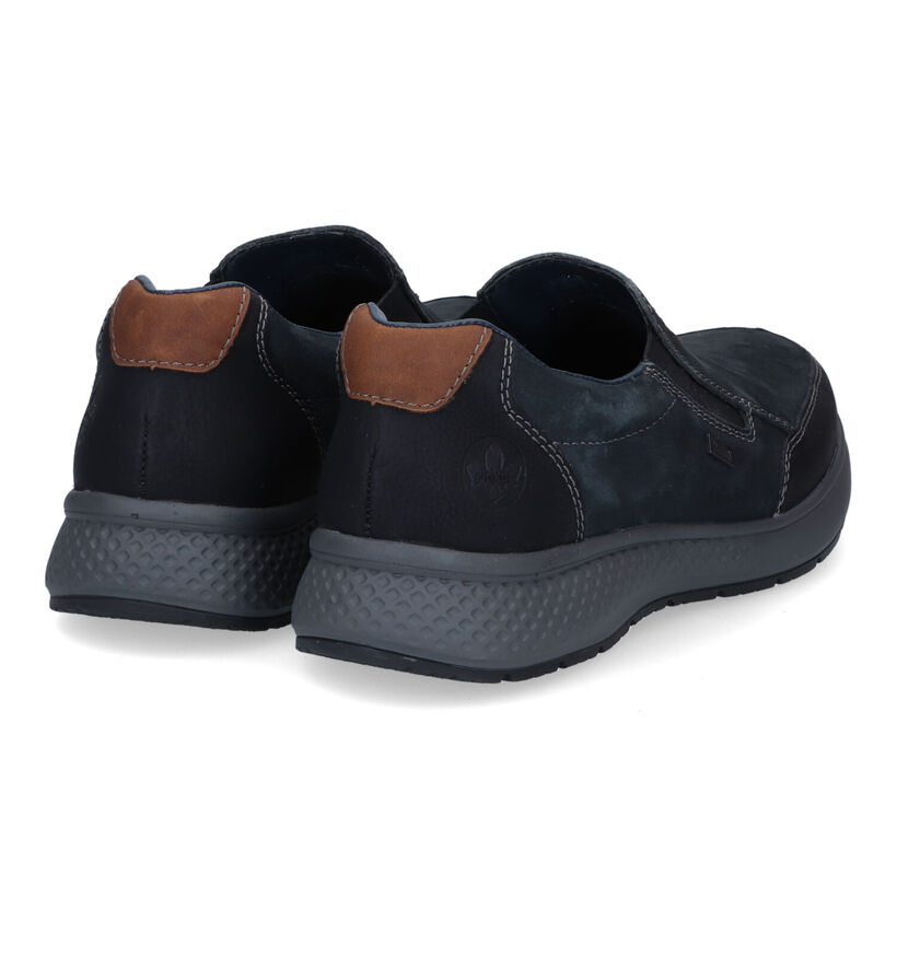 Rieker Chaussures confort en Bleu foncé en nubuck (312360)
