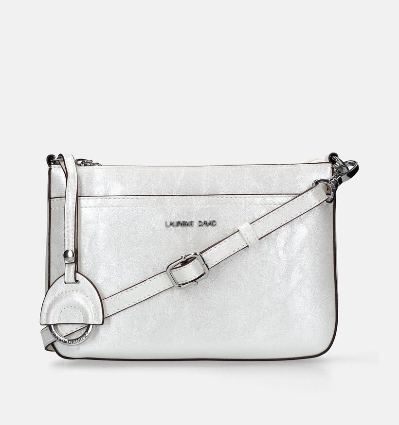 Laurent David Nos 006 Sac porté croisé en Argent pour femmes (337087)