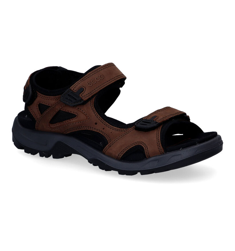 ECCO Offroad Sandales en Noir en textile (306677)