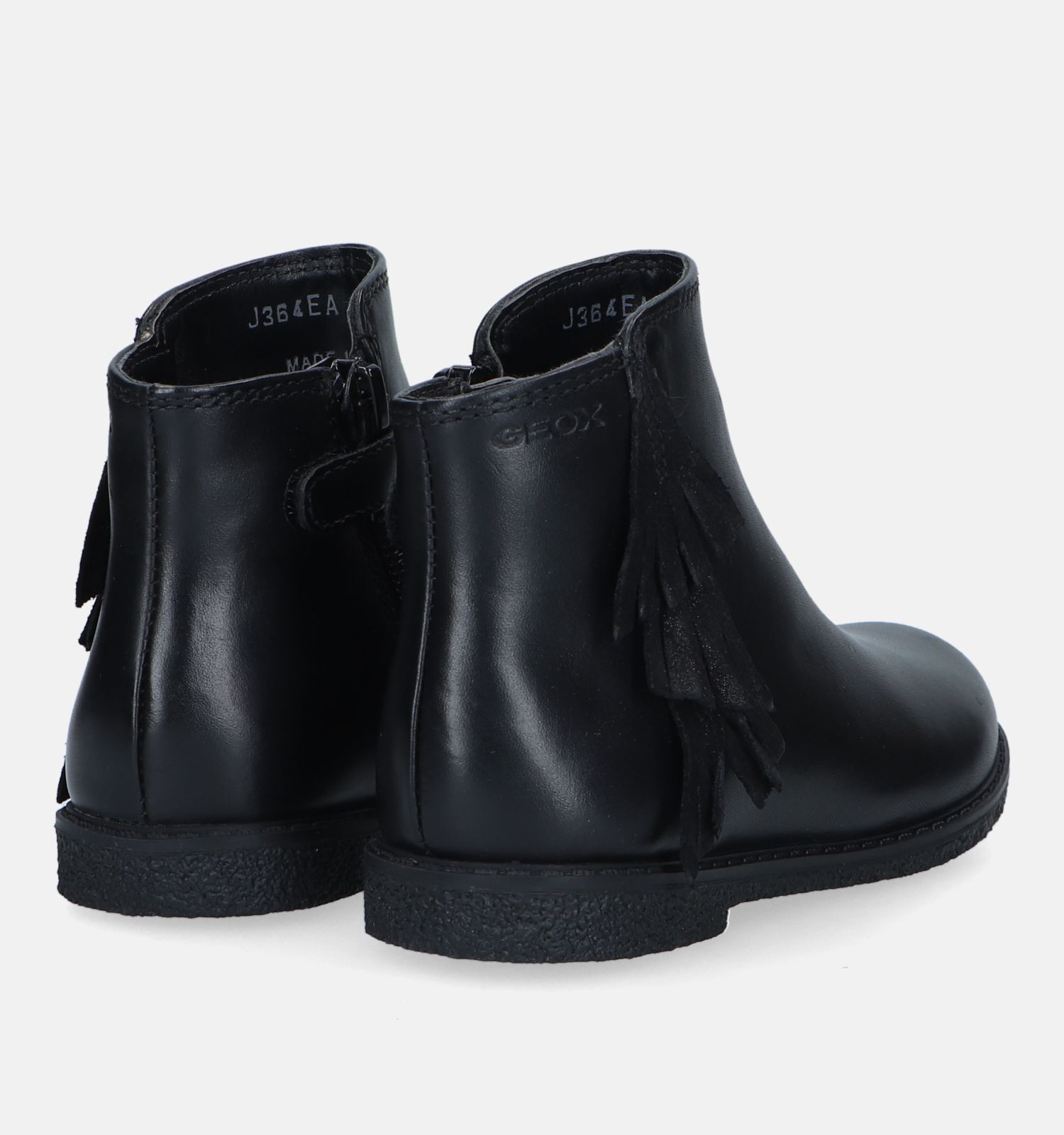 Geox Shawntel Zwarte Boots Meisjes Boots Online op TORFS.BE