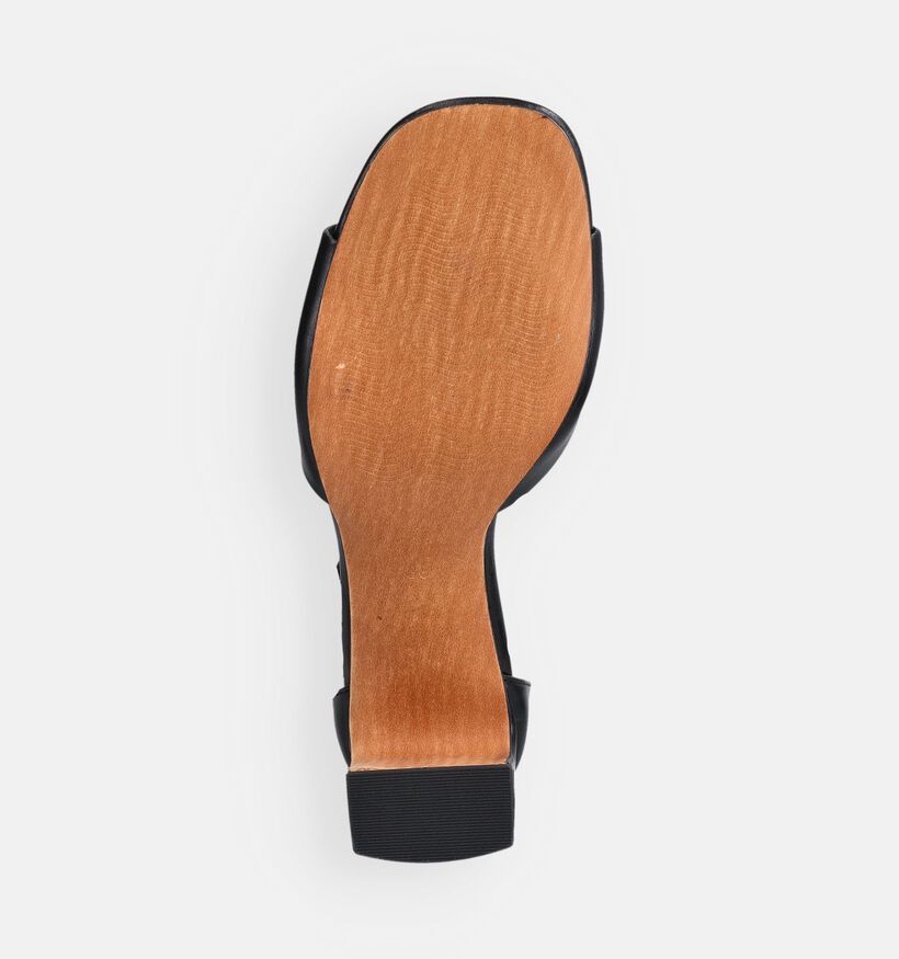 Marco Tozzi Sandales &agrave; talons en Noir pour femmes (371864)