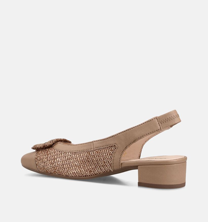 Gabor Best Fitting Beige Slingback Pumps voor dames (373301)