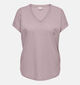 ONLY Carmakoma Asia T-shirt en Rose pour femmes (351433)