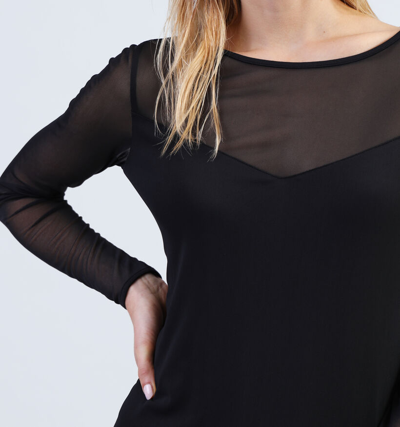 comma Zwart T-shirt voor dames (334758)