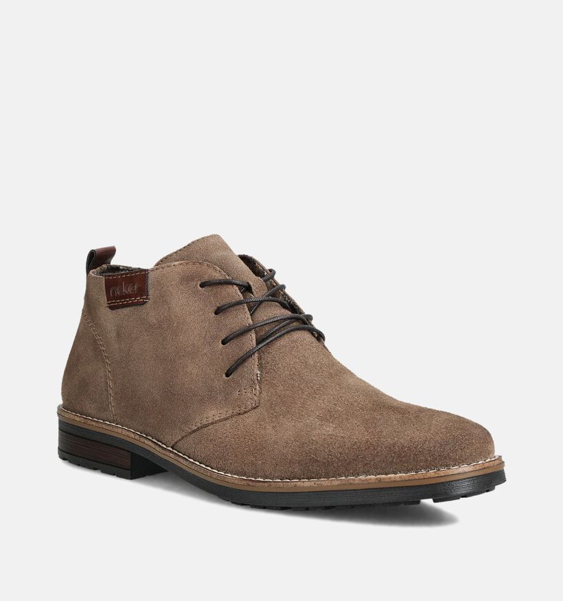 Rieker Taupe Geklede Schoenen voor heren (363498)
