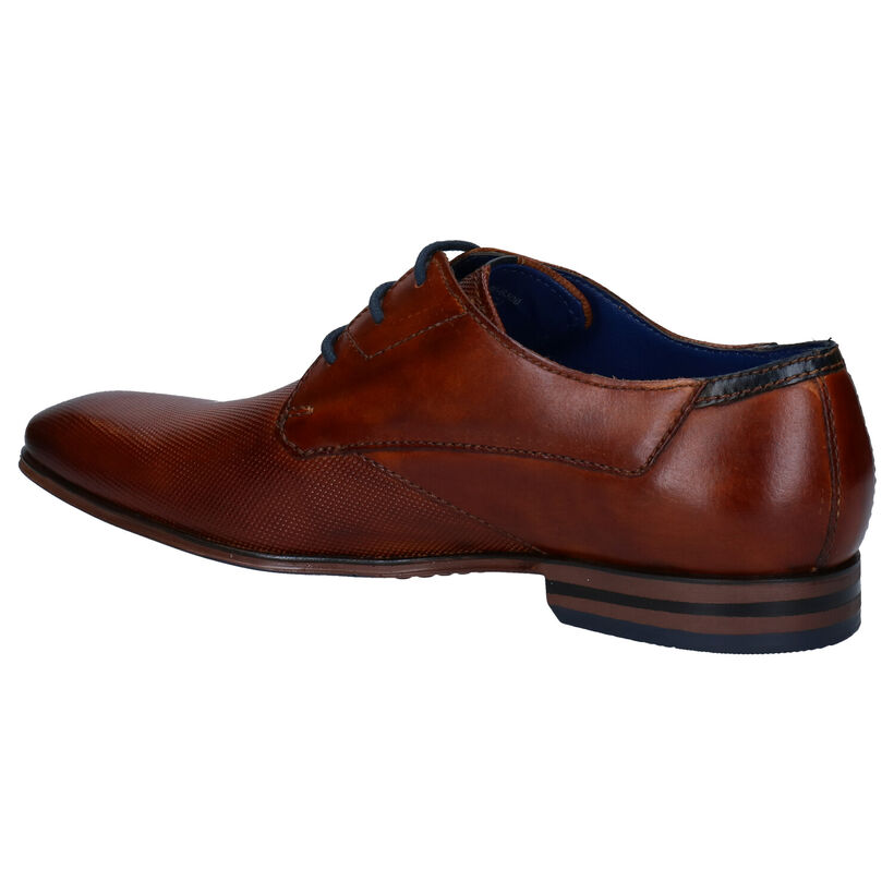 Bugatti Mattia Chaussures habill&eacute;es en Cognac en cuir (281777)