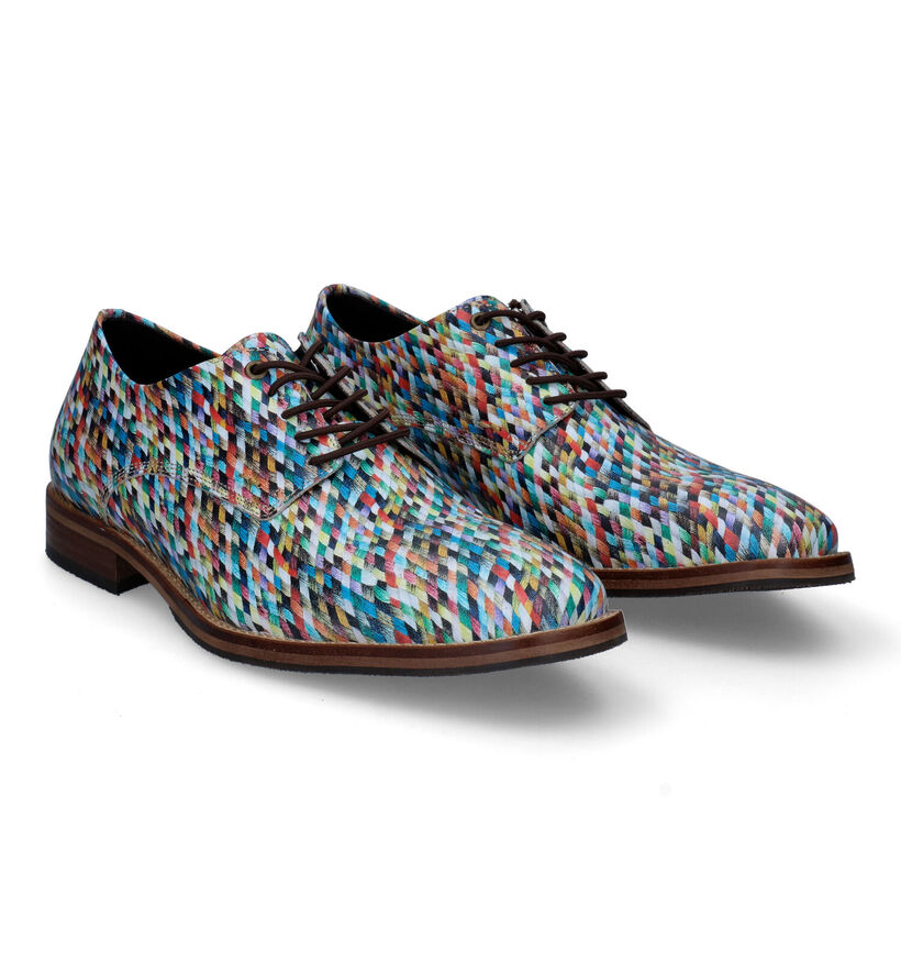 Bullboxer Chaussures classiques en Bleu pour hommes (318471)