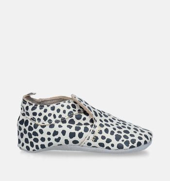 Bobux Soft Sole Chaussons bébé Dalmation Vanilla