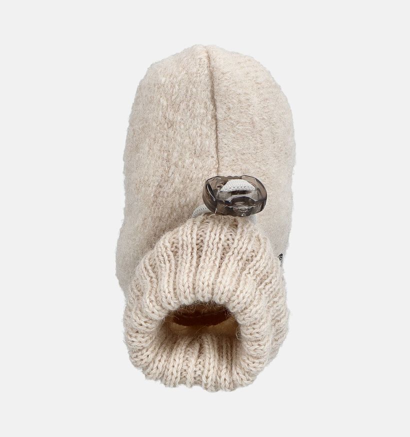 Bergstein Cozy Baby Lichtbeige Babypantoffels voor jongens, meisjes (381299)
