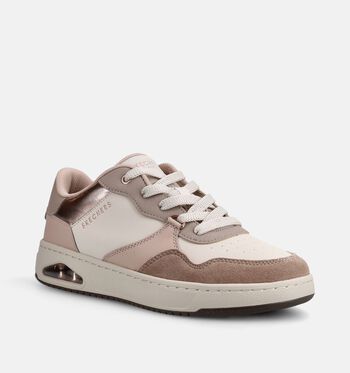 Skechers Uno Low Sneakers Beige/Bordeaux