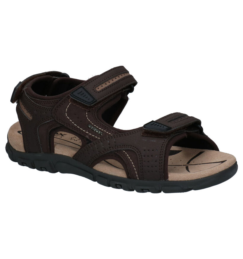 Geox Strada Blauwe Sandalen in kunstleer (303432)