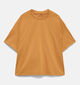 Vero Moda Curve Sharon Back Lace T-shirt en Orange pour femmes (375271)