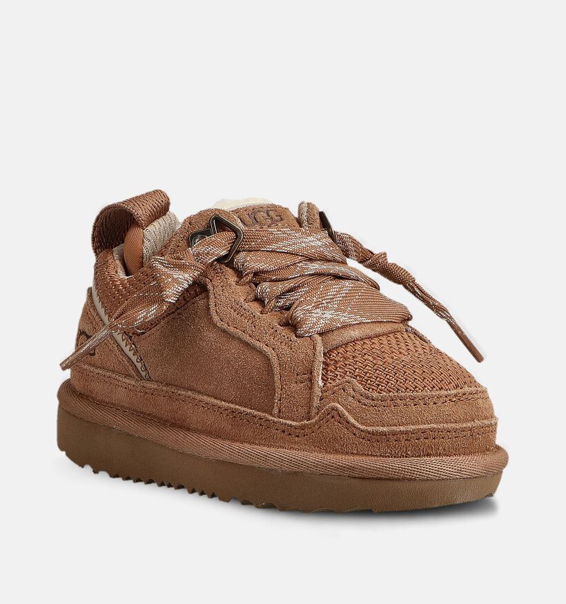 UGG Lowmel Baskets basses en Marron pour filles (378068)
