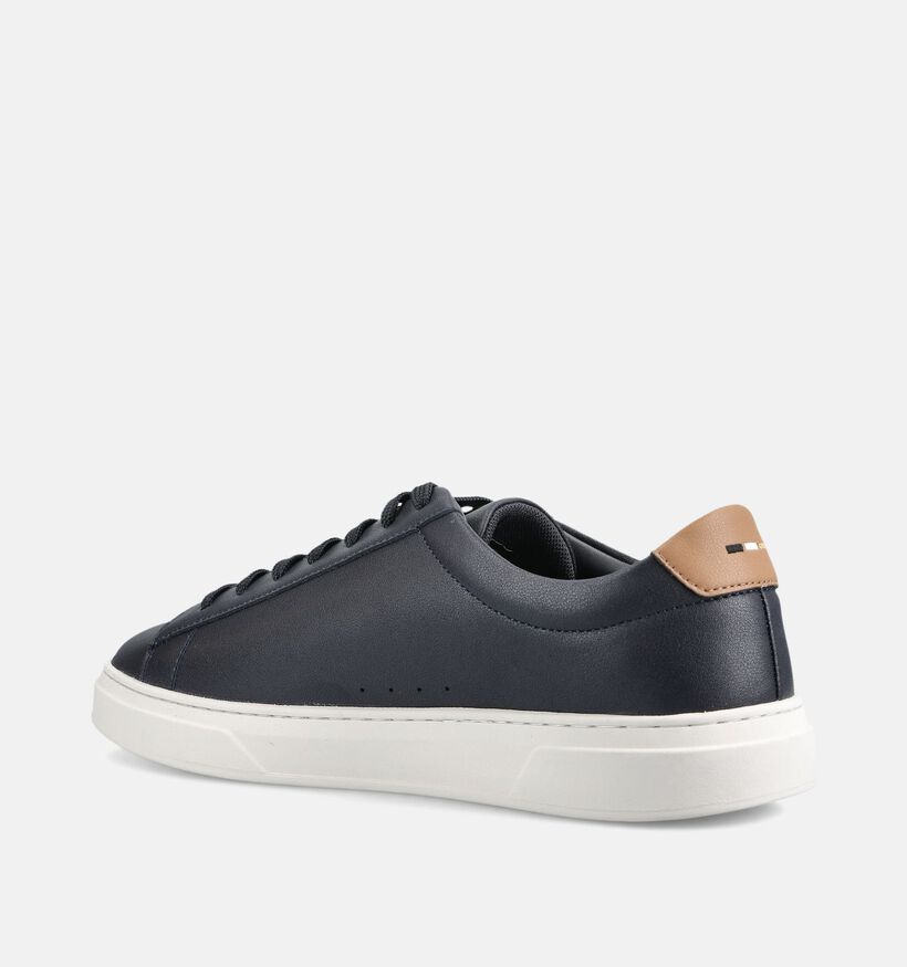 BOSS Kieran Tenn  Chaussures plates en Bleu fonc&eacute; pour hommes (375717) - pour semelles orthop&eacute;diques