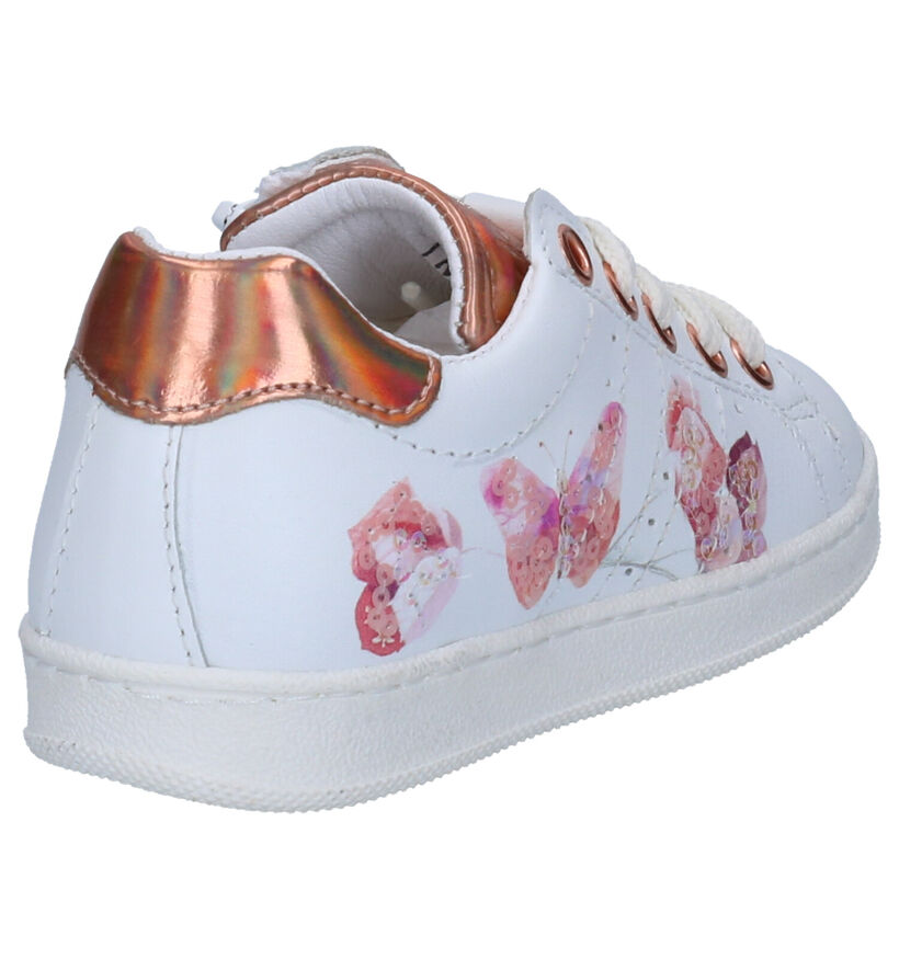 Kipling Magali Chaussures à Lacets en Blanc en cuir (272936)