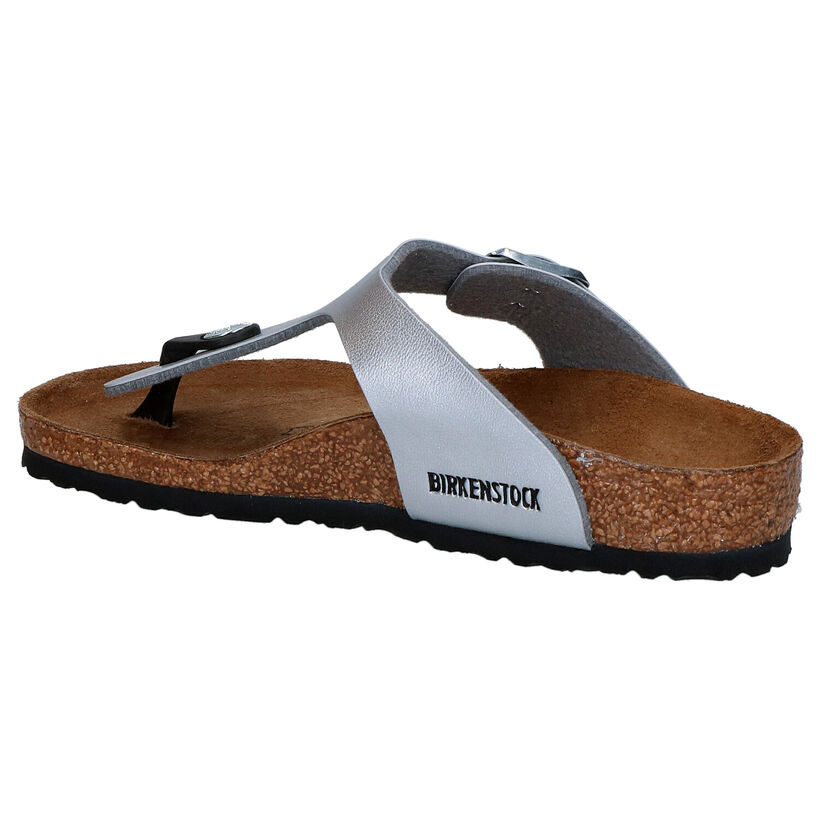 Birkenstock Gizeh BS Witte Teenslippers voor meisjes (338081)