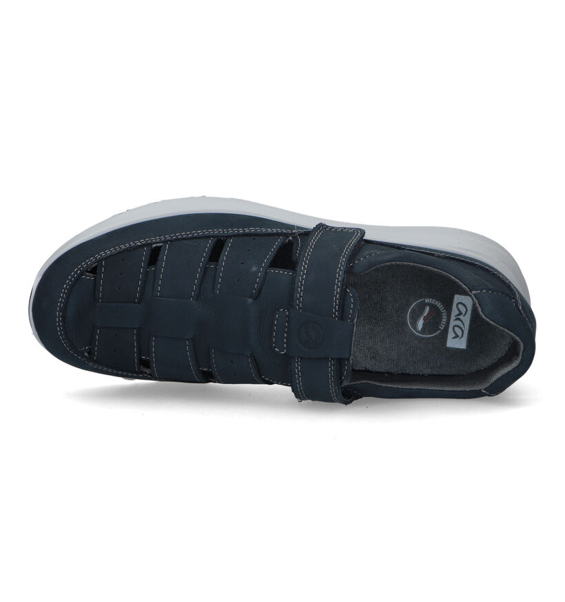 Ara Arizona Blauwe Sandalen voor heren (325474) - geschikt voor steunzolen