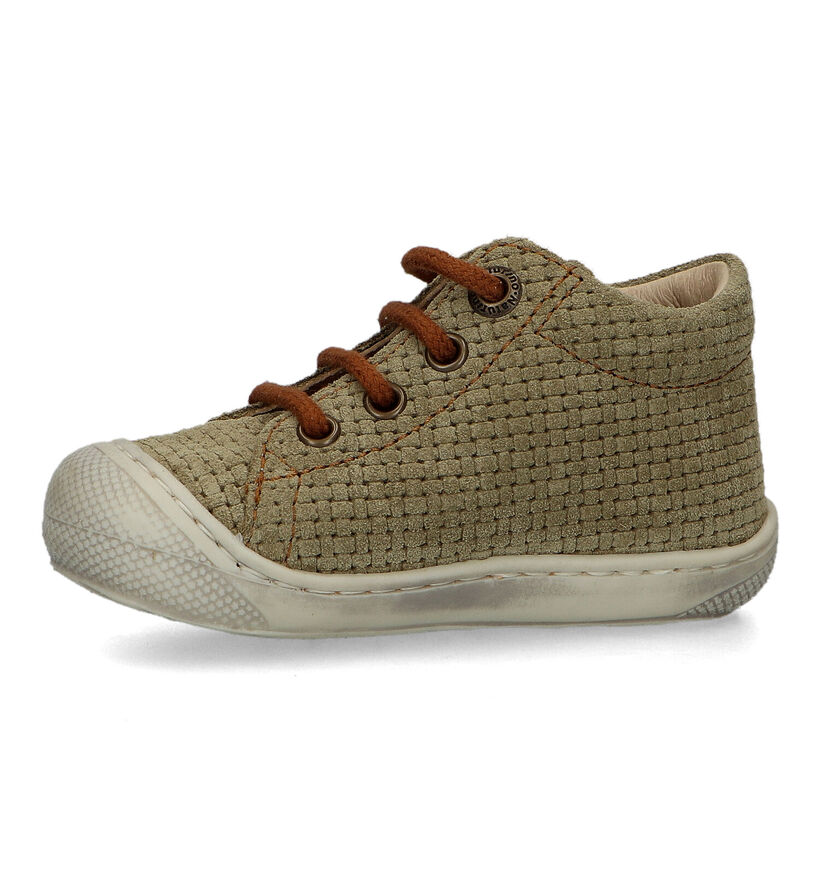 Naturino Cocoon Suede Woven Chaussures pour bébé en Bleu pour filles, garçons (339050)