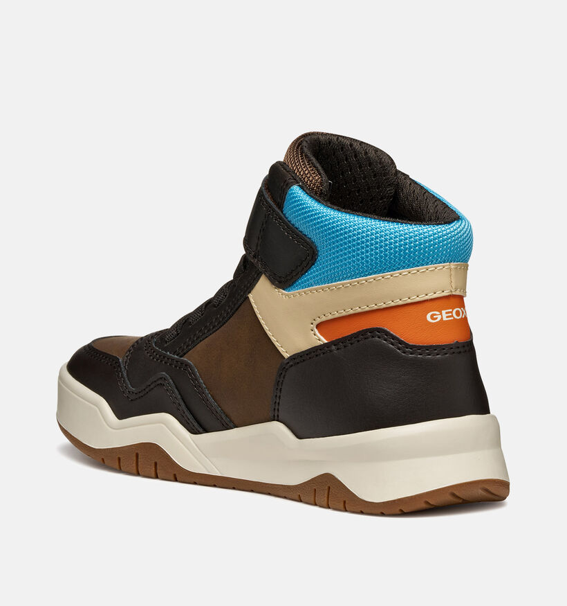 Geox Perth Chaussures hautes en Marron Geox Perth Chaussures hautes en Marron pour garçons (360385) - pour semelles orthopédiques