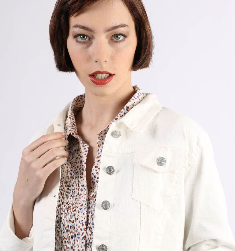 Millenium Veste en jean en Blanc (299208)