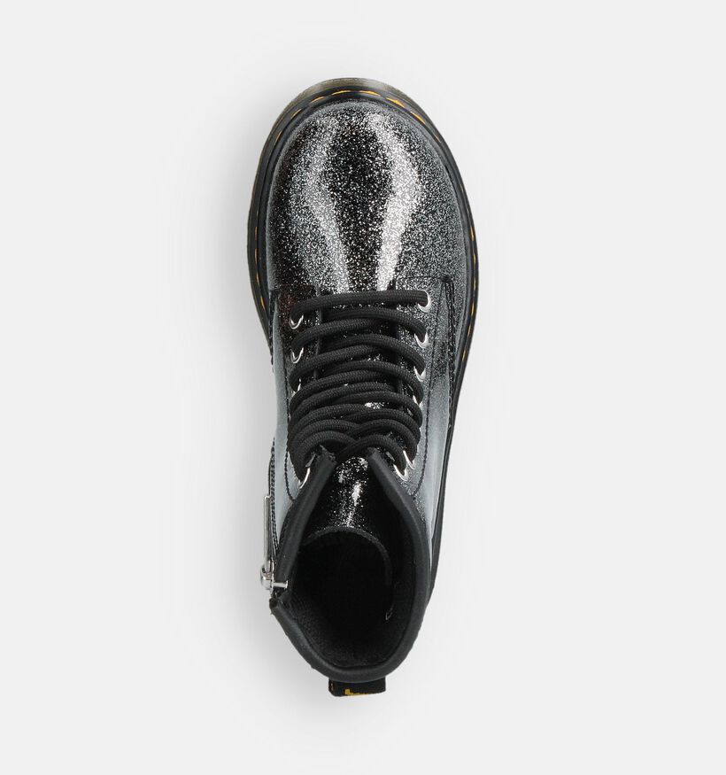 Dr. Martens 1460 Junior Zwarte Boots met Veter en Rits voor meisjes (375992)