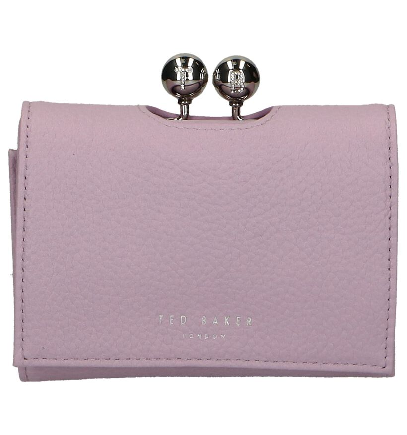 Pastelpaarse Portemonnee Ted Baker Maciey in leer (242369)