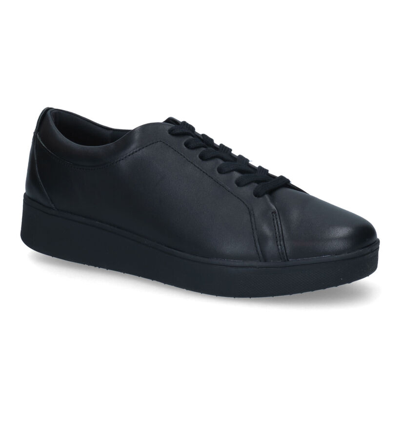 FitFlop Rally Zwarte Sneakers voor dames (329065) - geschikt voor steunzolen
