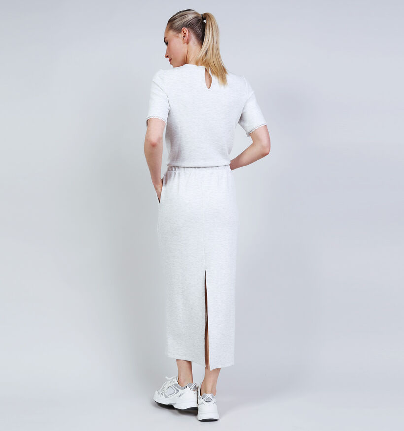 Vero Moda Jade Jupe mi-longue en Gris pour femmes (369367)