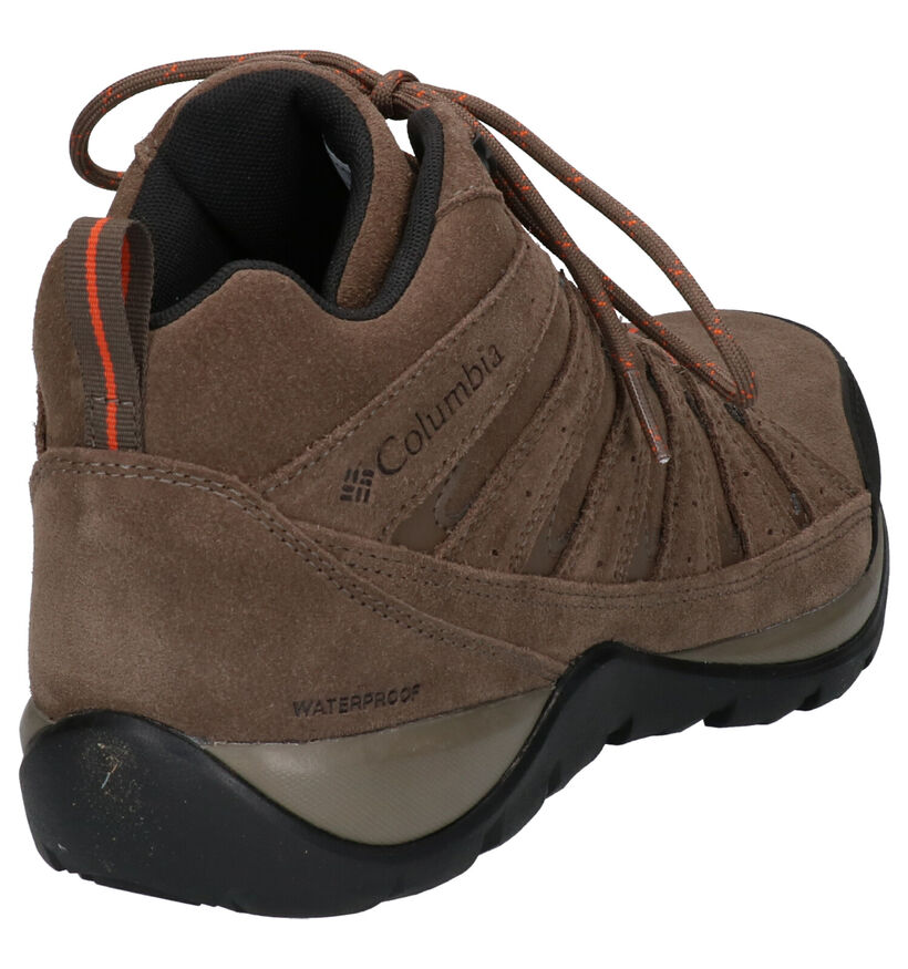 Columbia Redmond Outdry Chaussures de randonnée en Marron en daim (252841)