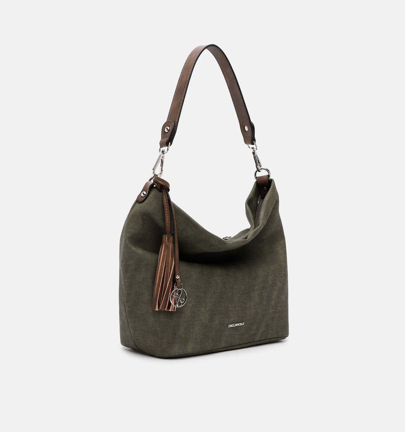 Emily & Noah Elke Donkergroene Schoudertas voor dames (378837)