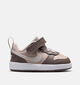 Nike Court Borough Low Baskets basses en Marron pour filles (376159)