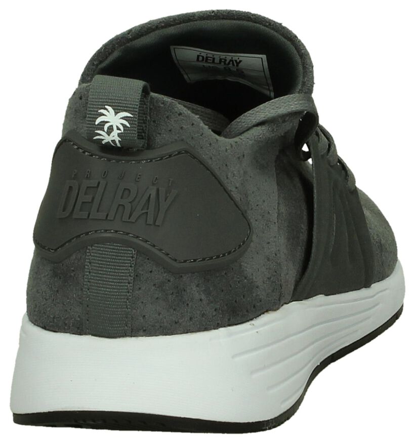 Project Delray Wavey Donkergrijze Sneakers, , pdp