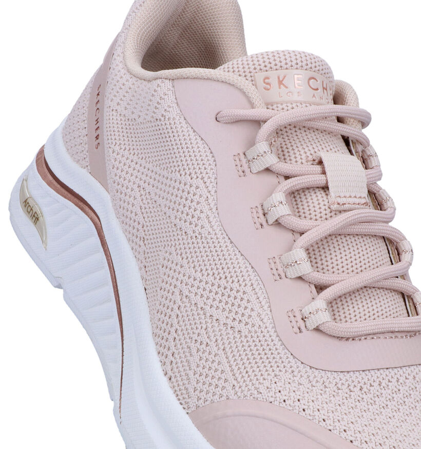 Skechers Arch Fit S-Miles Baskets en Rose pour femmes (335200)