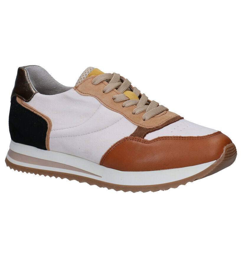 Tamaris Beige Sneakers in daim (277349)