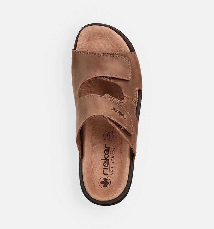 Rieker Bruine Slippers voor heren (370510)