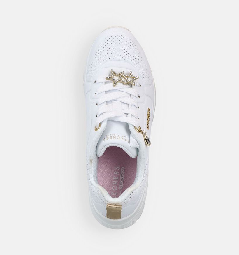 Skechers Uno Witte Sneakers voor meisjes (375701)